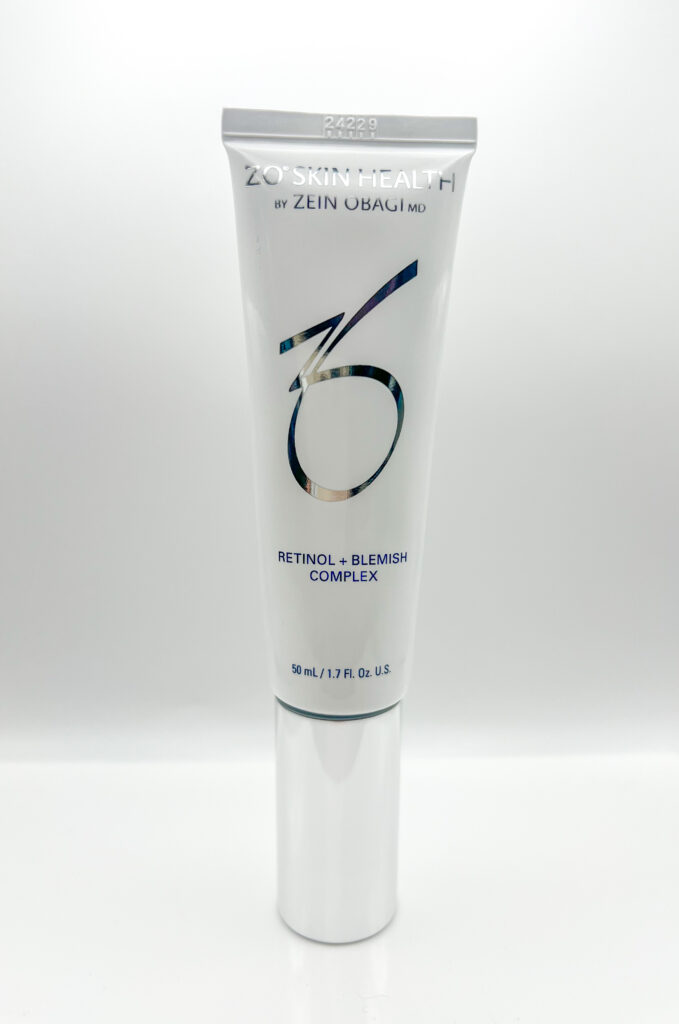 retinol + blemish complex pack shot